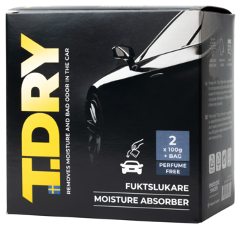 TDry avfuktare bil Perfume Free fuktslukare, 6 m2