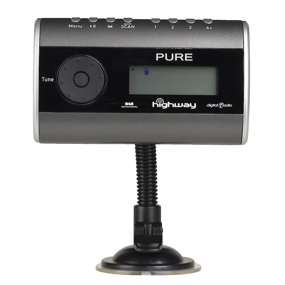 Pure Highway InCar DAB Digital Radio with FM Transmitter Clas Ohlson