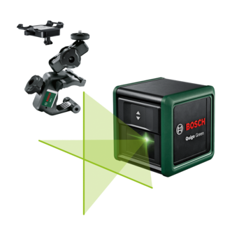 Bosch Quigo Green Ristilinjalaser, vihreä