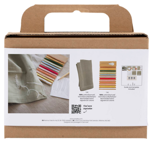 Creativ Company DIY Kit brodere serviett, nybegynner