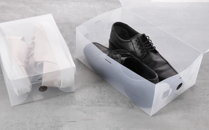 Skolåda plast, stapelbar 3-pack