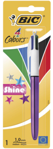 Bic 4 colours Shine kulepenn
