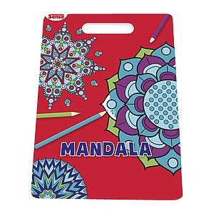 Målarbok Mandala fria former, Sense