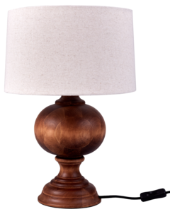 Northlight Otilia bordslampa trä, 45 cm