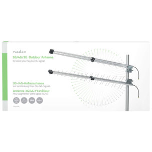 Nedis 5G-/4G-antenne for mobilt bredbånd 15 dB, ANOR4G30ME
