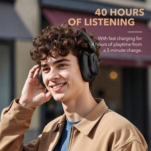 Soundcore Life Q30 trådløse hodetelefoner over ear med støyreduksjon