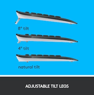 Logitech MK540 Advanced trådlöst tangentbord och mus