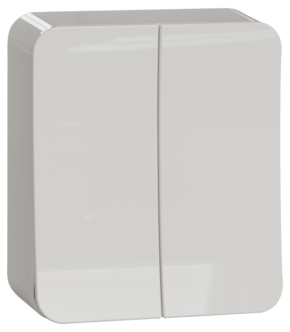 Schneider Exxact utanpåliggande strömbrytare kron