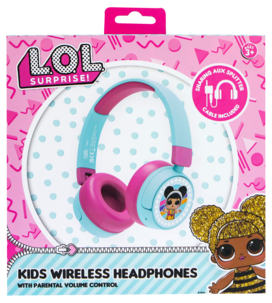 Trådløse on-ear-hodetelefoner for barn, fra 3 år