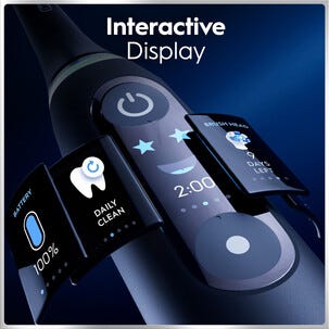 Oral-B iO 6 elektrisk tannbørste, 5 børstemoduser