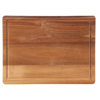 Skjærefjøl i akasietre, 40 x 30 x 1,8 cm