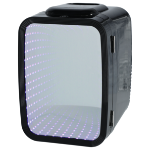 Minikjøleskap RGB, 4 liter, 230 V / 5 V, svart