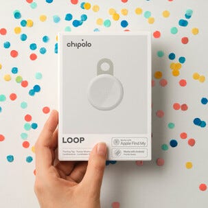 Chipolo Loop sporingsbrikke, nøkkelfinner for Apple/Android