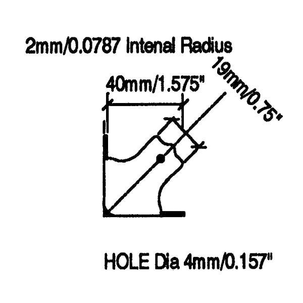 Nurkkahela laatikkoon ja salkkuun, 4 kpl