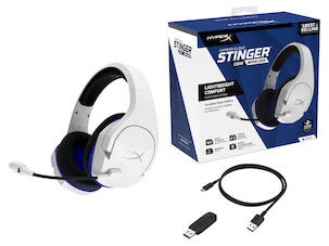 HyperX Cloud Stinger Core Wireless PS4 och PS5, Gaming Headset