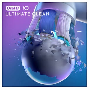 Oral-B iO Ultimate clean børstehode refill, 4-pakning