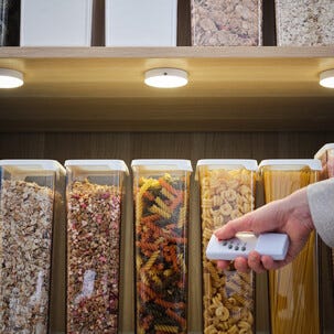 Oppladbar skapbelysning med fjernkontroll, 3-pakning