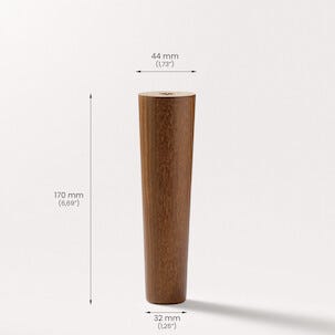 Prettypegs møbelben Carl 170 mm 1-pakning