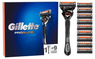 Gillette Fusion5 ProGlide Partahöylä + 10 terää