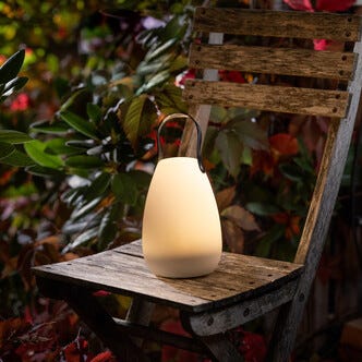 Lykta solcell uppladdningsbar campinglampa RGB