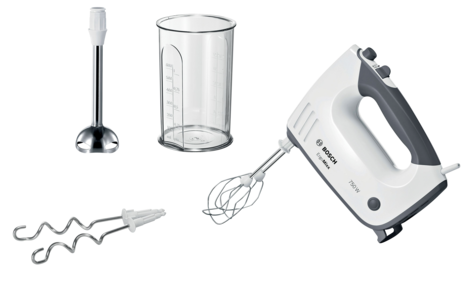 Bosch Ergomixx elvisp med stavmixer och degkrokar, 750 W