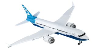 Byggklossar Cobi, flygplan Boeing 737 Max 8