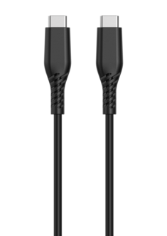 USB C kabel 2m USB C till USB C Clas Ohlson