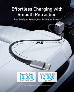 Anker Nano billaddare 75 W USB-C