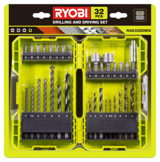 Ryobi borr- och bitssats 32 delar RAK32DDMIX