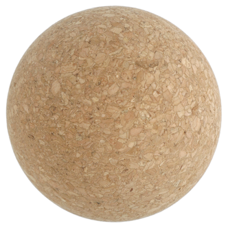 Capere massageboll, triggerboll i kork, 8 cm