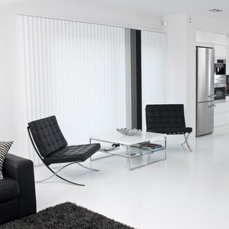 Lamellit ikkunaverhoon, 8,9 x 250 cm, 8 kpl
