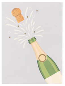 Grattiskort dubbelt med blank insida, 11 x 8 cm