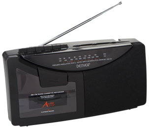 AM/FM-radiokassettbandspelare