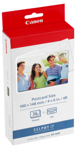 Canon Selphy CP KP-36IP bläck och fotopapper, set