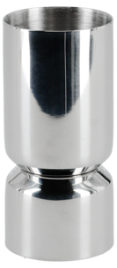 Jigger mätglas drinkmått 3 och 6 cl, rostfritt