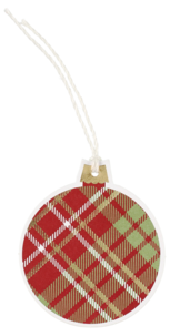 Pakkelapper, julekuler og sopp, 10-pakning