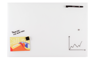 Naga, magnetisk glasstavle 40x60 cm