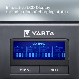 Batteriladdare VARTA LCD Dual Tech