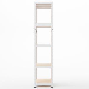 Smal förvaringshylla metall, 60x40x180 cm