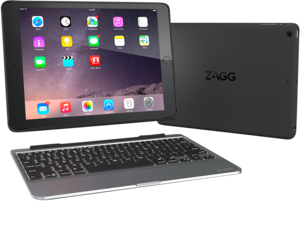 Fodral med tangentbord för iPad Air, Zagg Slim Book