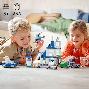 LEGO City Polisstation 60316, från 6 år