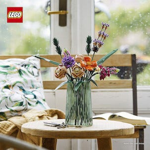 LEGO Icons Blomsterbukett 10280, fra 18 år