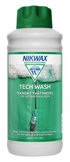 Nikwax Tech Wash tvättmedel för vattentäta kläder