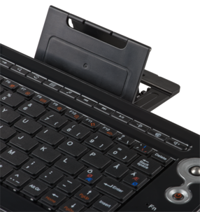 Exibel Bluetooth-tastatur med innebygd stativ