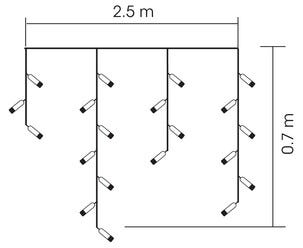 Utbyggingslenke til istapplenke gnistrende LED, Northlight