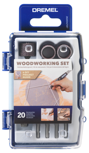 Dremel Lite Wood multimaskin med sett for trearbeider