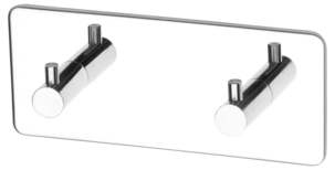 Habo Flair dobbel selvheftende krok, metall