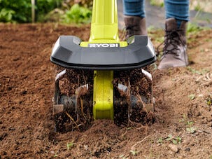 Ryobi jordfräs RY18CVA-0 One+ 18 V, batteridriven