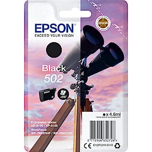 Epson 502 Binocular Mustepatruuna