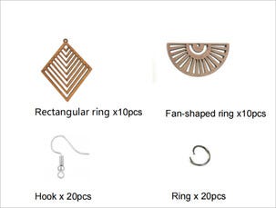 DIY-kit örhängen, 10-pack